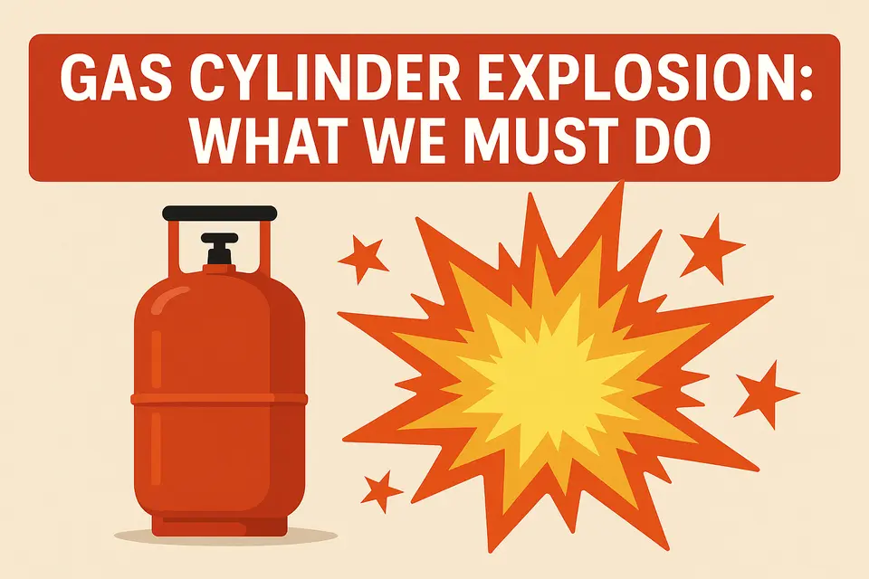Gas Cylinder Explosion: What We Must Do